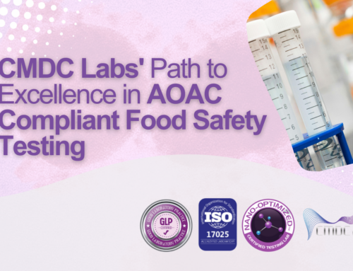 Achieving Excellence: CMDC Labs’ Journey in AOAC Compliant Food Safety Testing