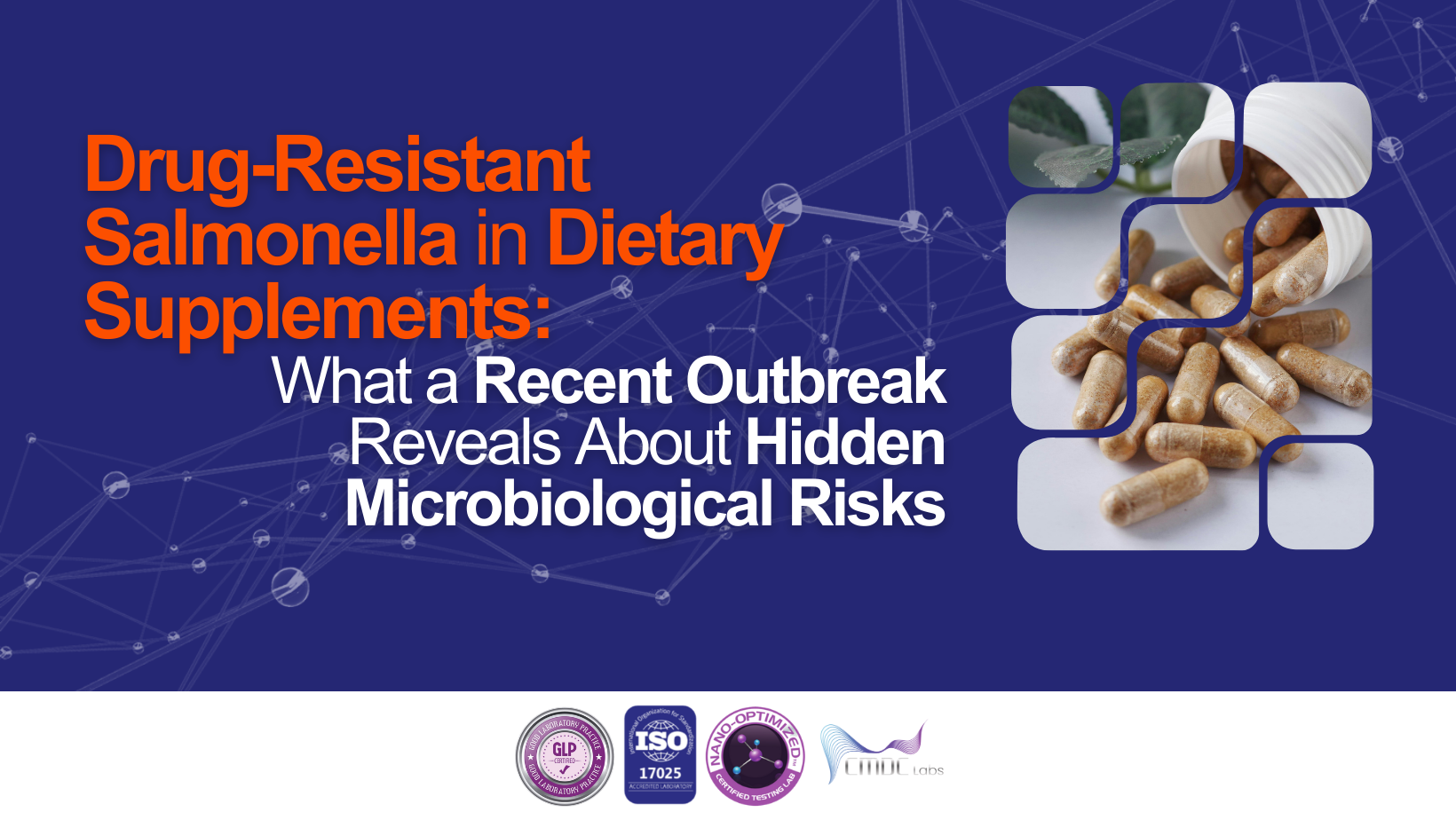 Drug-Resistant Salmonella in Dietary Supplements: What a Recent Outbreak Reveals About Hidden Microbiological Risks